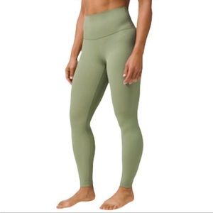Lululemon align leggings muted green size 6